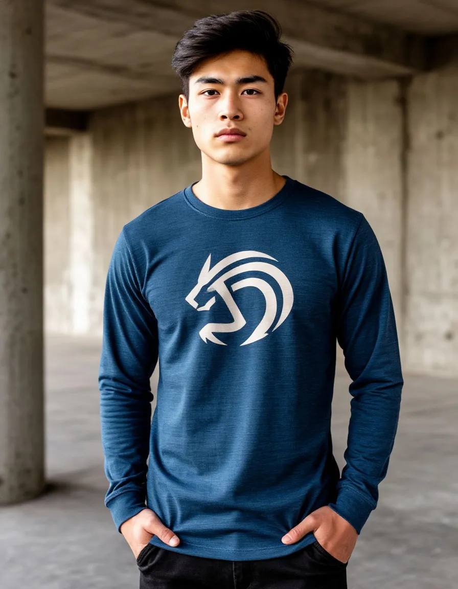 Лонгслив с логотипом